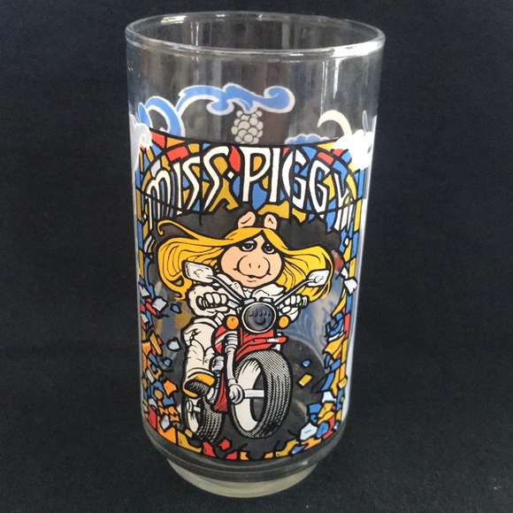 Other - Miss Piggy “The Great Muppet Caper” Vintage McDonalds Drinking Glass